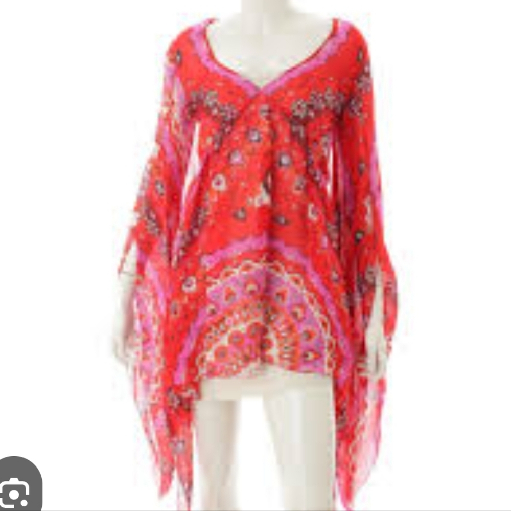 Emilio Pucci Carola-corana Tunic silk rare -2012